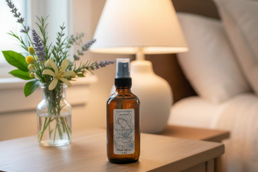 Natural Room and Linen Spray | 3.5oz | Lemon Mint Rosemary | Morning Offering